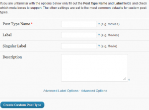 Add Custom Post Type