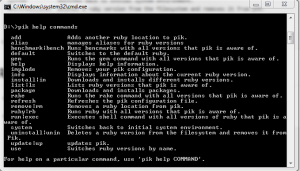 pik-help-commands